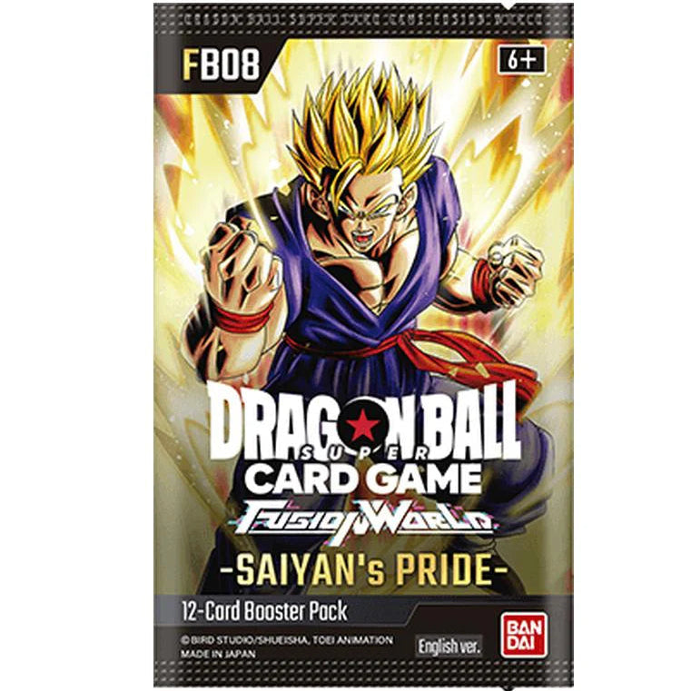 Dragon Ball Super CG: Fusion World -Saiyan's Pride (FB08) Booster Pack