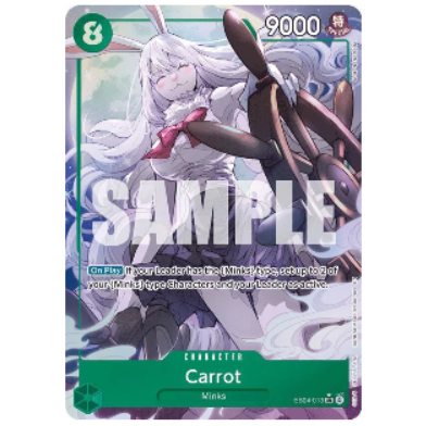 One Piece CG Carrot (Alternate Art) The Azure Sea's Seven EB04-013