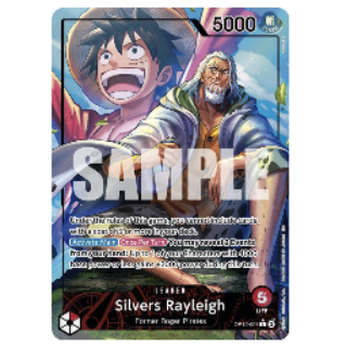 One Piece CG Silvers Rayleigh *Alternate Art* Legacy of the Master OP12-001