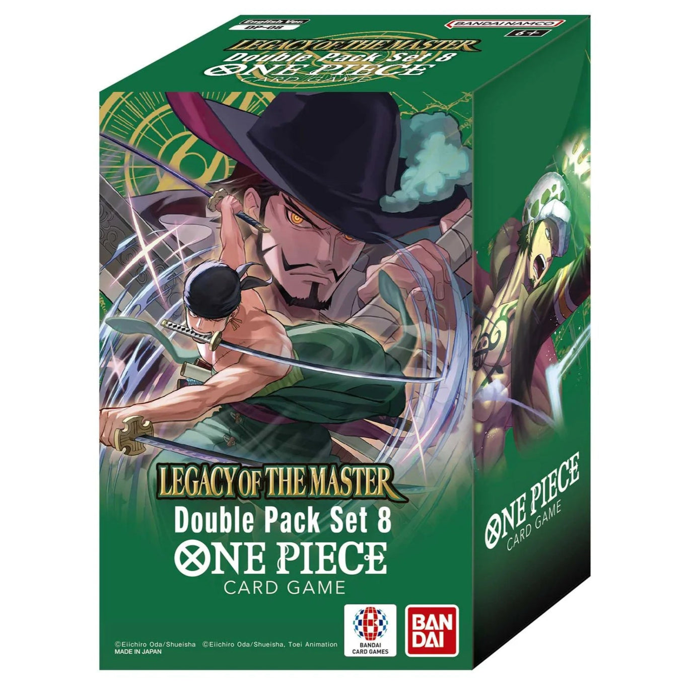 One Piece Card Game Legacy of the Master Double Pack Set 8 DP-08