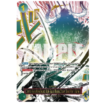 One Piece TCG Demon Aura Nine Sword Style Asura Blades Drawn Dead Man's Game *Alt Art*OP12-037