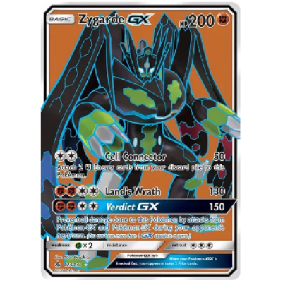 POkemon TCG Zygarde GX Forbidden Light 123/131
