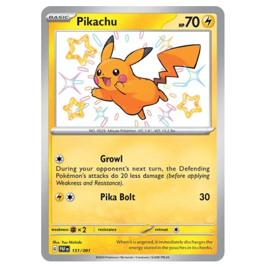 Pikachu *Baby Shiny* Paldean Fates 131/091