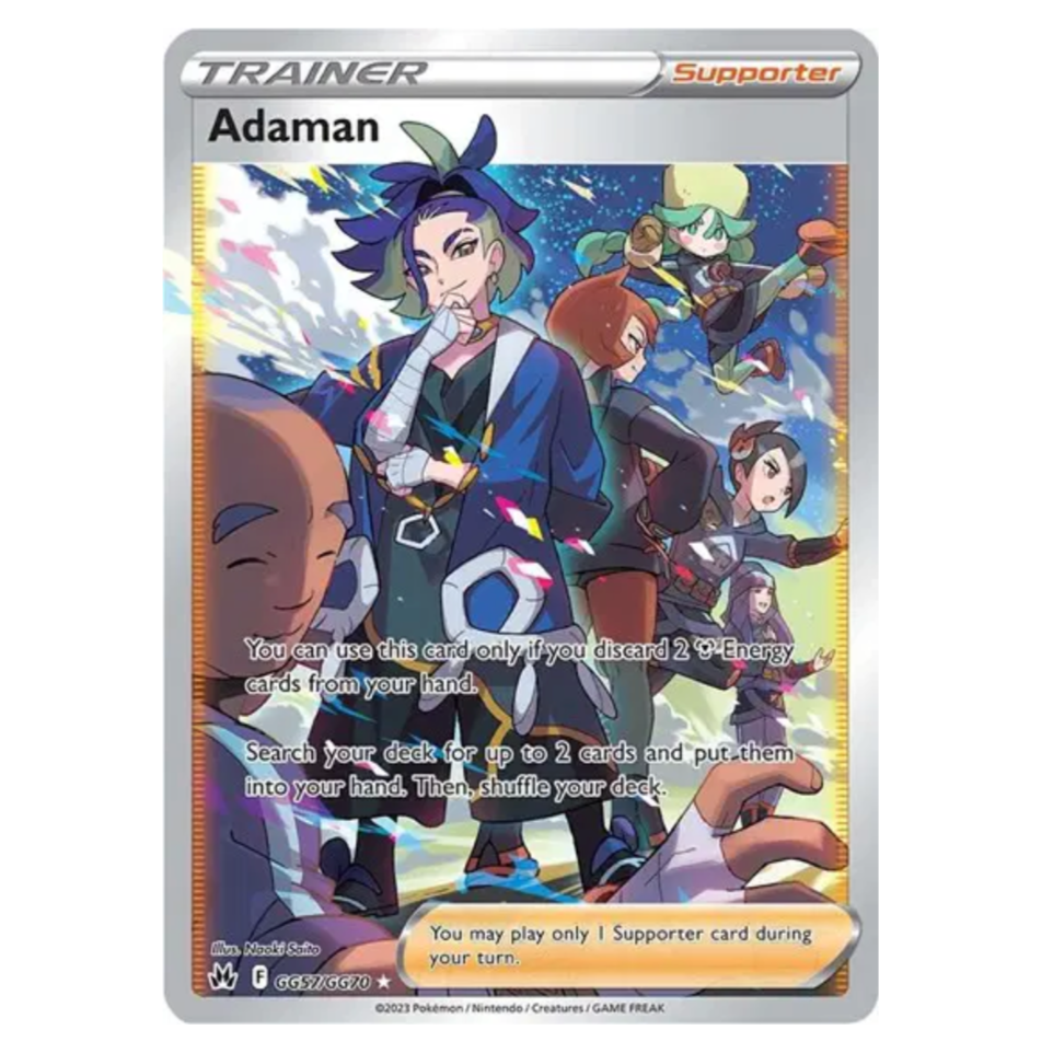 Pokemon TCG Adaman Crown Zenith GG57/GG70