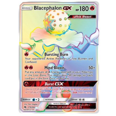 Pokemon TCG Blacephalon GX Lost Thunder 219/214