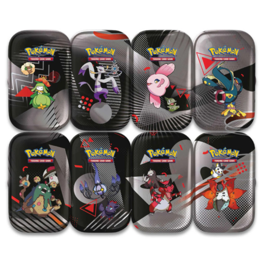 Pokemon TCG Black Bolt & White Flare Mini Tin