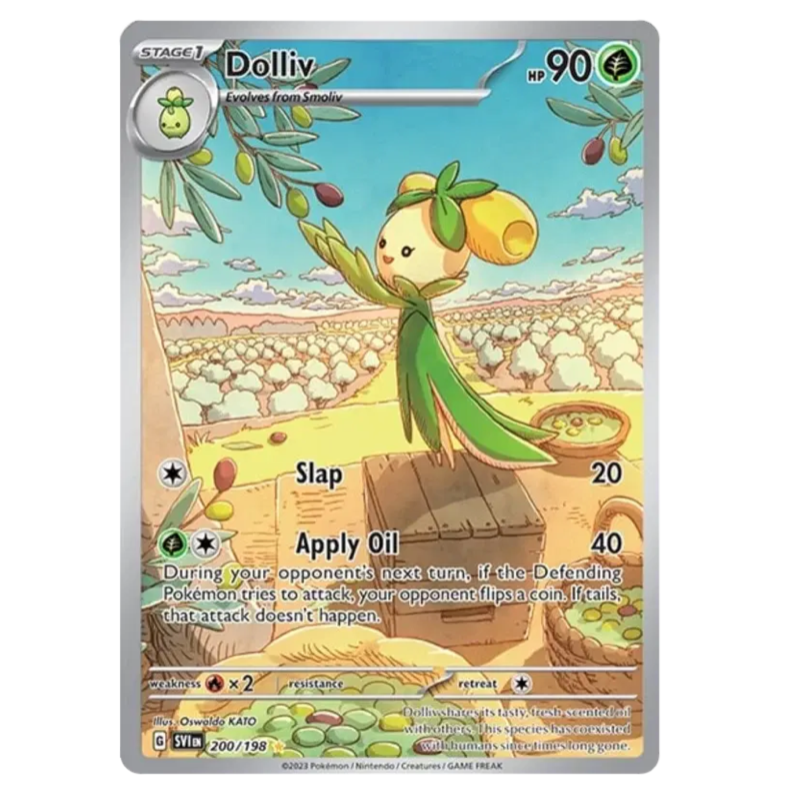 Pokemon TCG Dolliv Scarlet & Violet 200/198