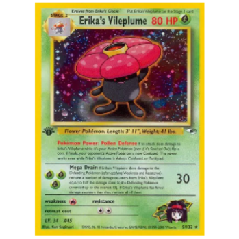 Pokemon TCG Erika's Vileplume 5/132