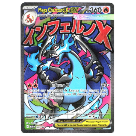 Pokemon TCG Mega Charizard X ex Mega Evolution Promos 023