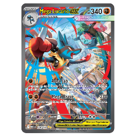 Pokemon TCG Mega Lucario ex Mega Evolution 179/132