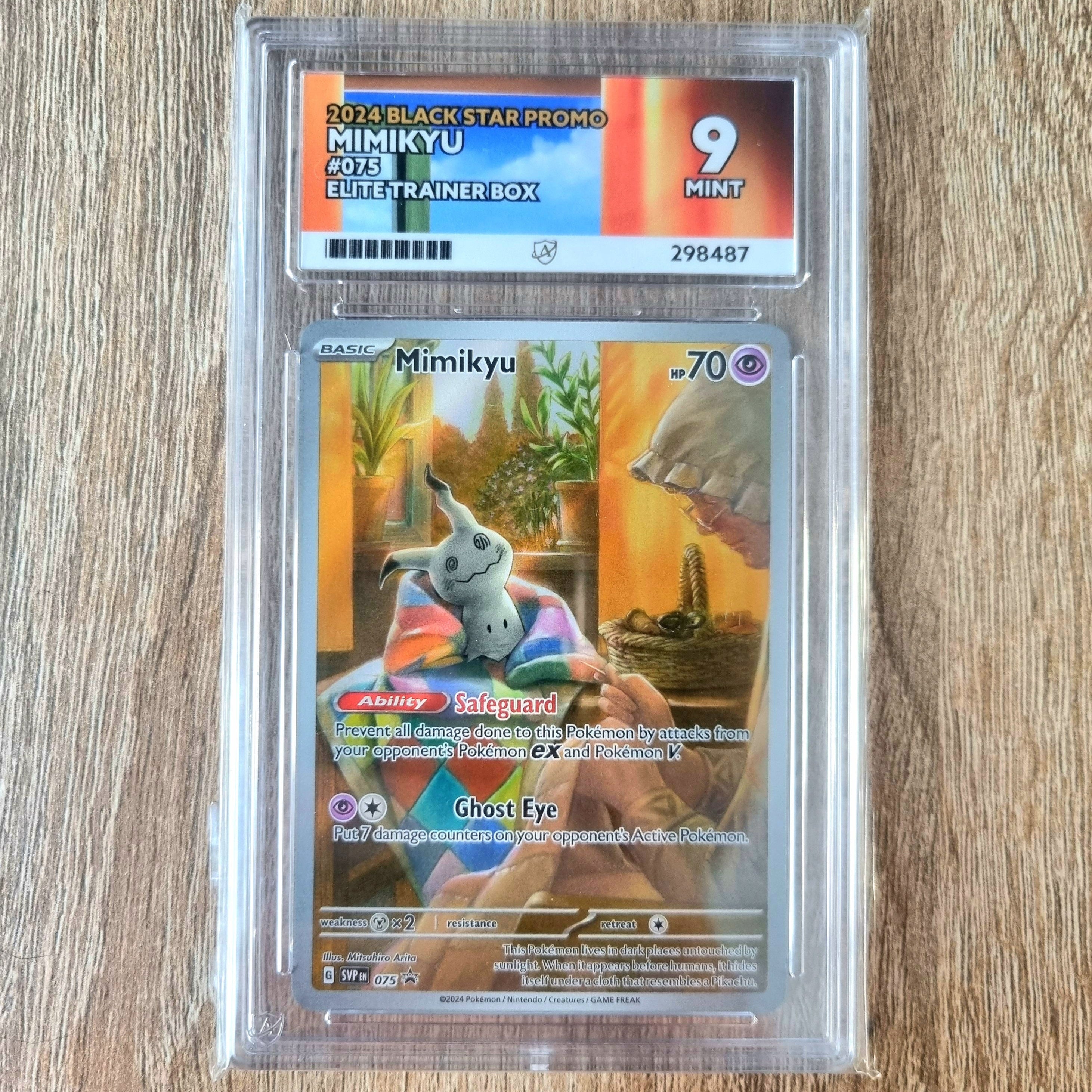 ポケモン プロモ Mimikyu SVP 075 - PROMO AR Pokemon TCG Mimikyu