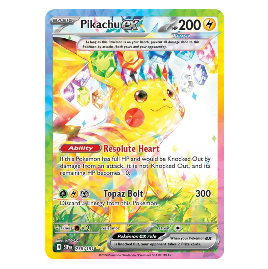 Pokemon TCG Pikachu ex Surging Sparks 238/191