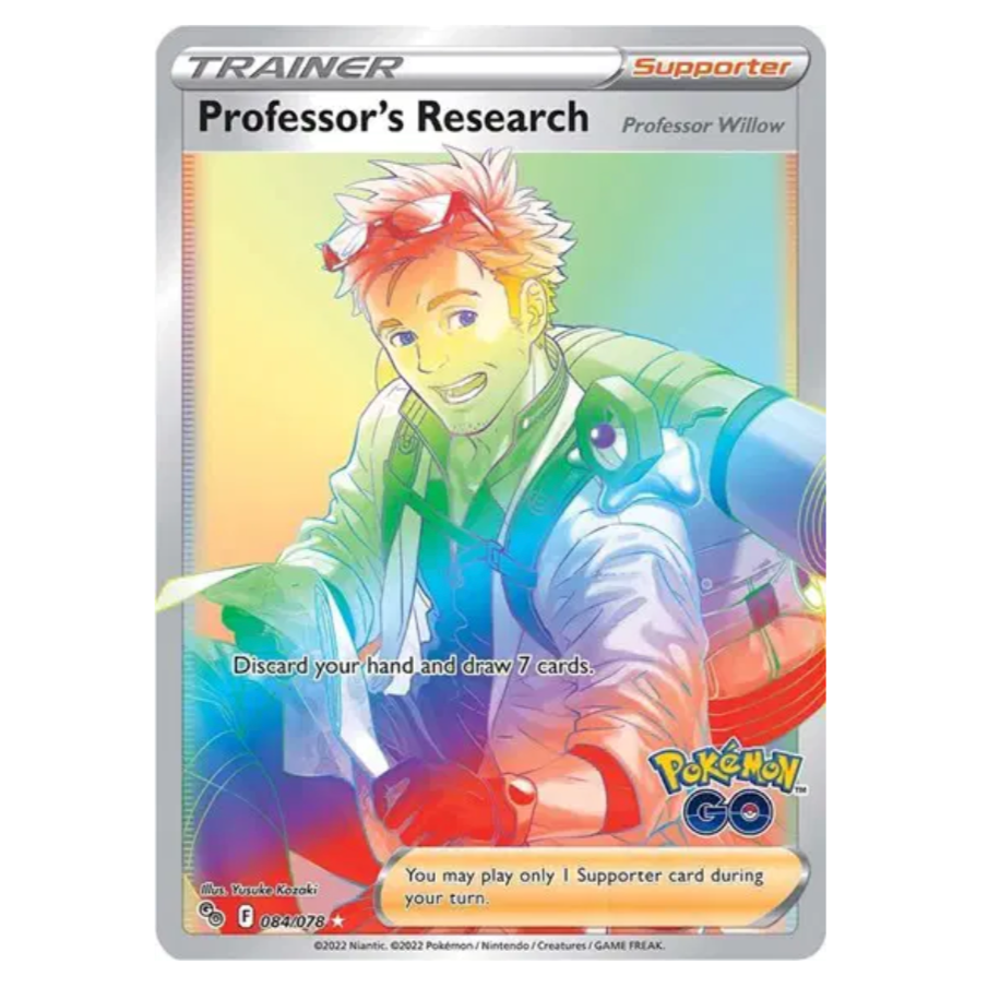 Pokemon TCG Professor's Research Pokemon Go 084/078