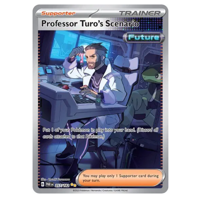 Pokemon TCG Prossor Turo's Scenario Paradox Rift 257/182