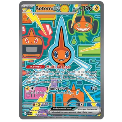 Pokemon TCG Rotom ex Phantasmal Flames 126/094