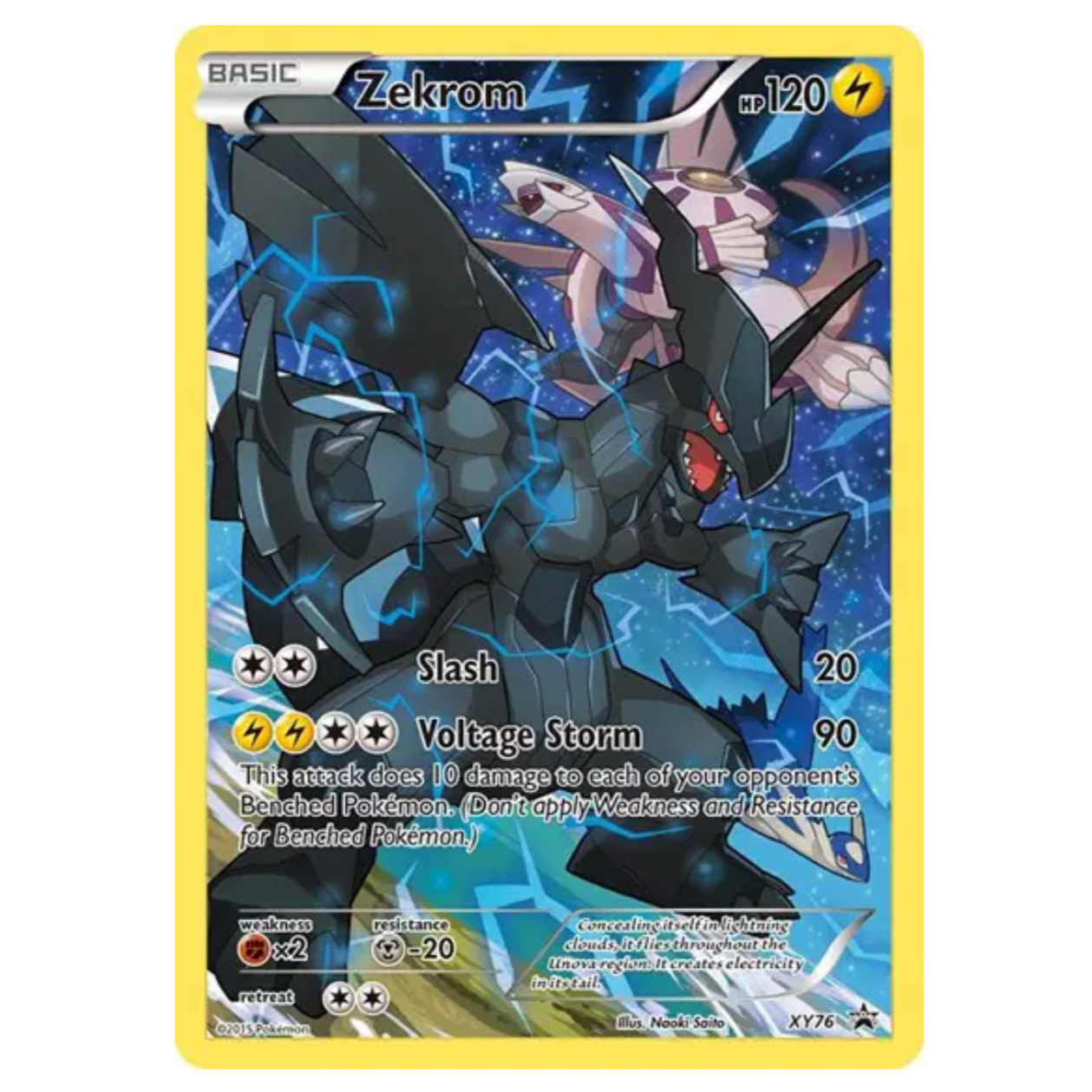 Pokemon TCG Zekrom X&Y Promo XY76