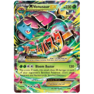 Pokemon TCG m venusaur ex Generation 2/83