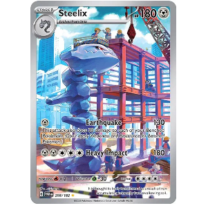Pokemon TCG Steelix Paradox Rift 208/182