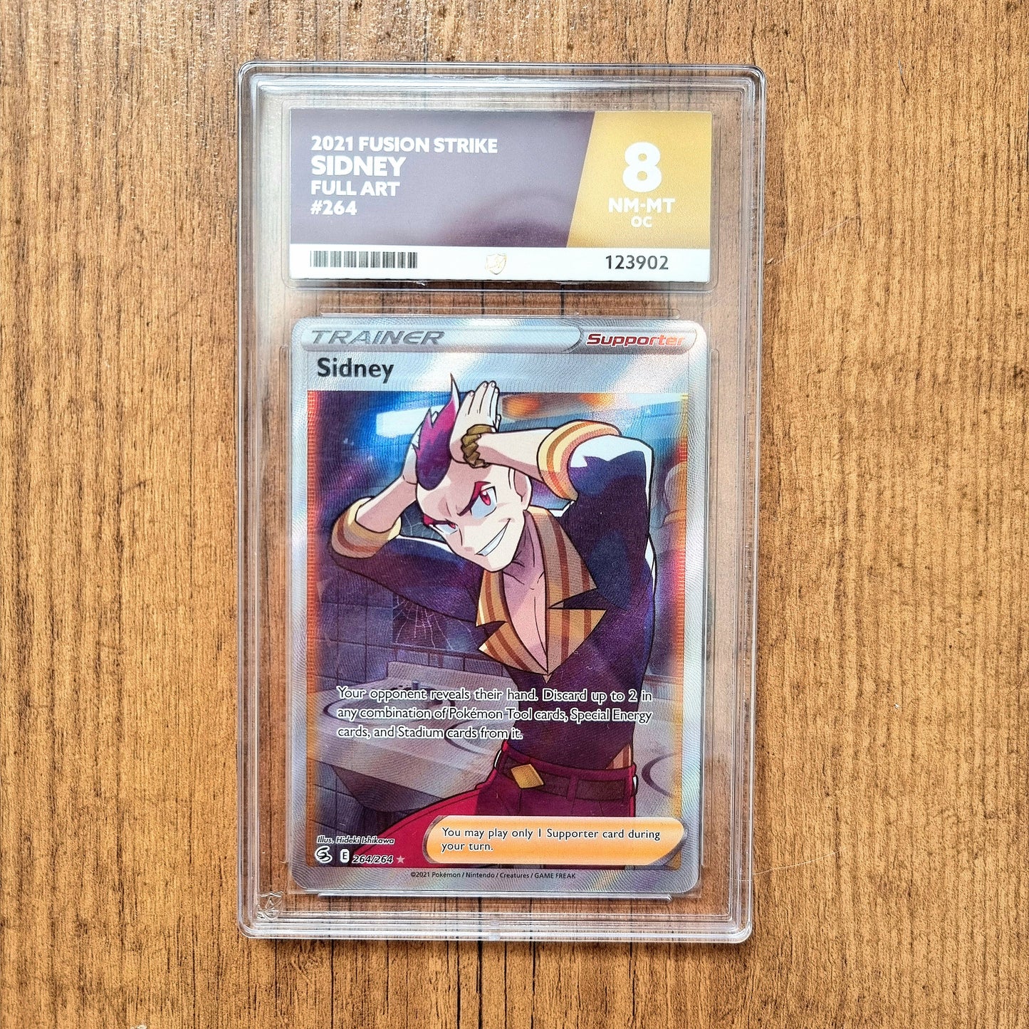 Pokemon TCG Sidney Fusion Strike 264/264 (Ace 8)