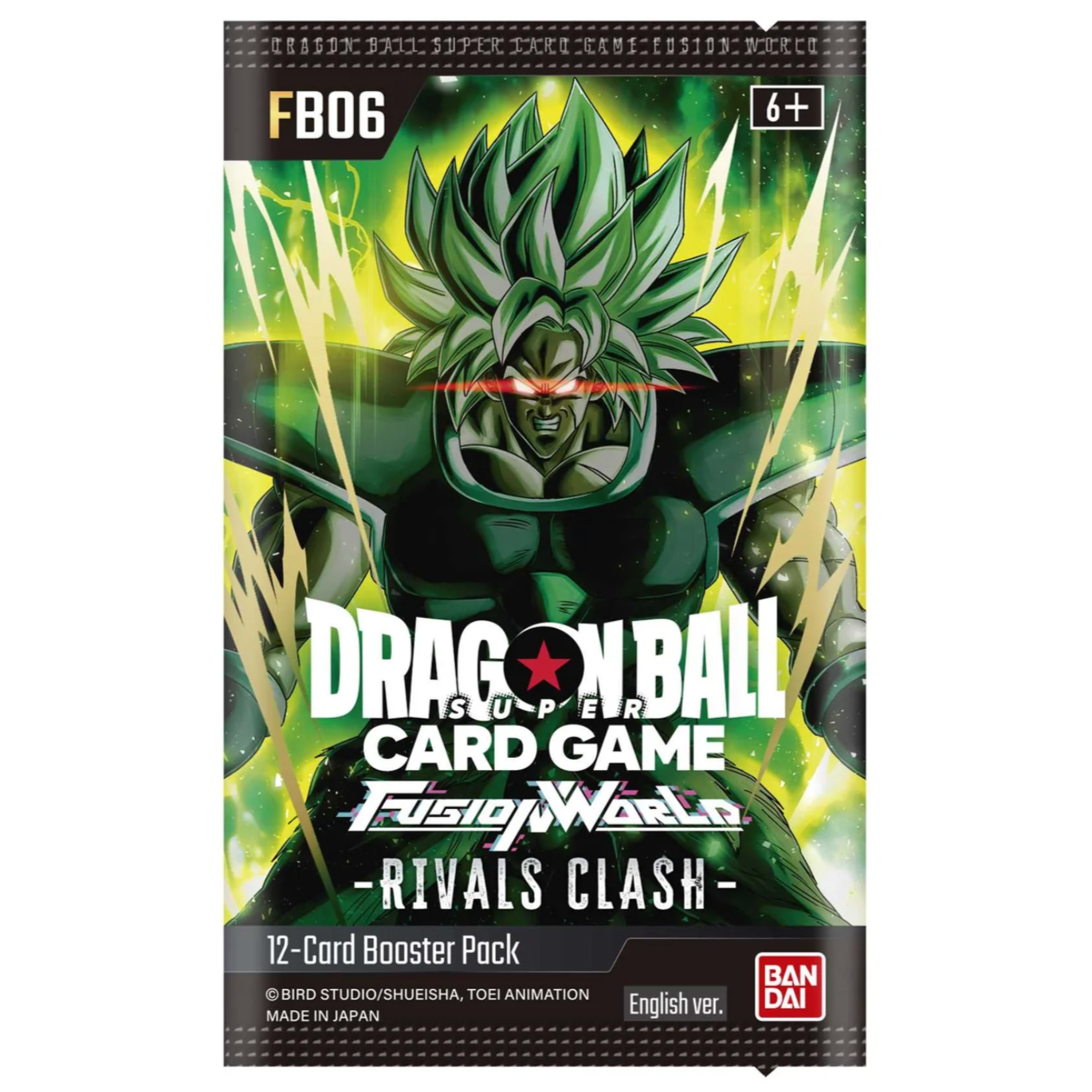 Dragon Ball Super CG Fusion World 06 Booster Pack