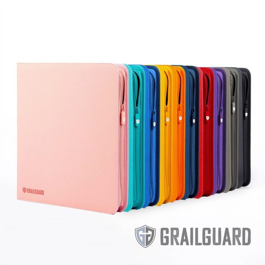 Grail Guard 12-Pocket Premium Zip Trading Card Binder