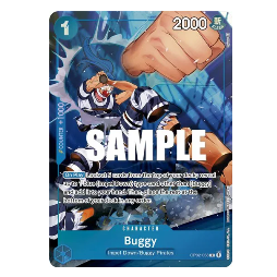 One Piece CG Buggy *Alternate Art* Paramount War OP02-058