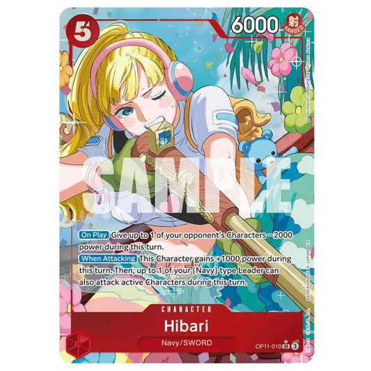 One Piece CG Hibari *Alternate Art* A Fist of Divine Speed OP11-010