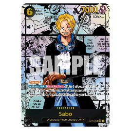 One Piece CG Sabo *Manga* Carrying On His Will OP13-119 (Japanese)
