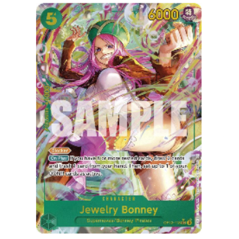 One Piece TCG Jewelry Bonney *Alternate Art* Legacy of the Master OP12-118
