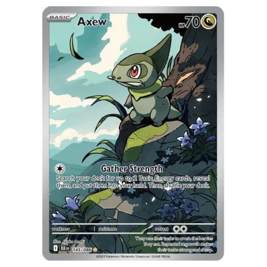 Pokemon TCG Axew Black Bolt 145/086