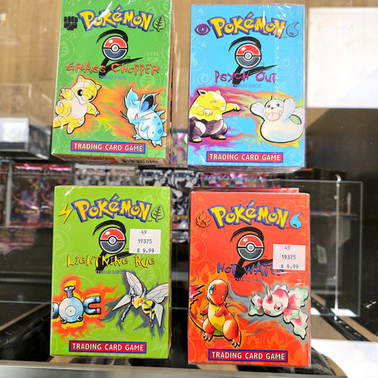 Pokemon TCG Base Set 2 Theme Decks Complete Set *Sealed*