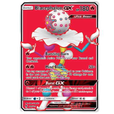 Pokemon TCG Blacephalon GX Lost Thunder 199/214