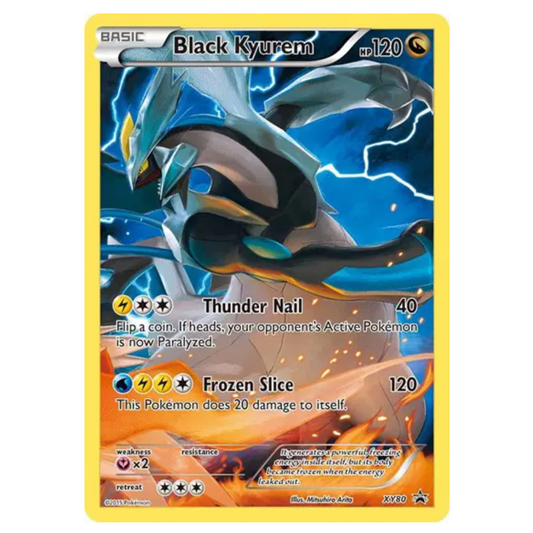 Pokemon TCG Black Kyurem X&Y Promo XY80