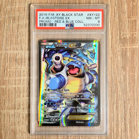 Pokemon TCG Blastoise EX Promo XY122 (PSA 8)