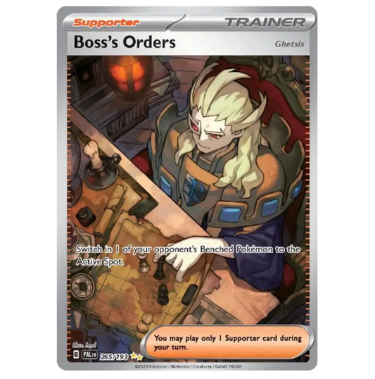 Pokemon TCG Boss's Orders Paldea Evolved 265/193