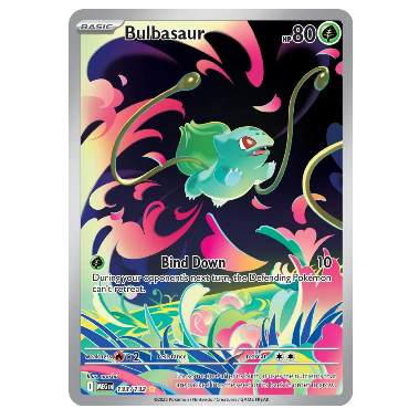 Pokemon TCG Bulbasaur Mega Evolution 133/132