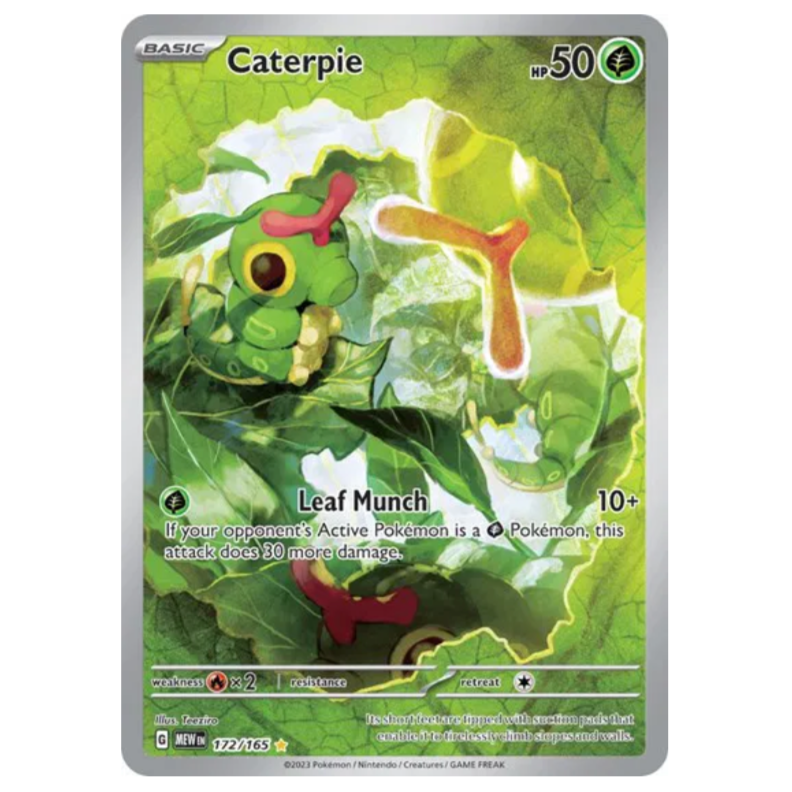 Pokemon TCG Caterpie 151 172/165