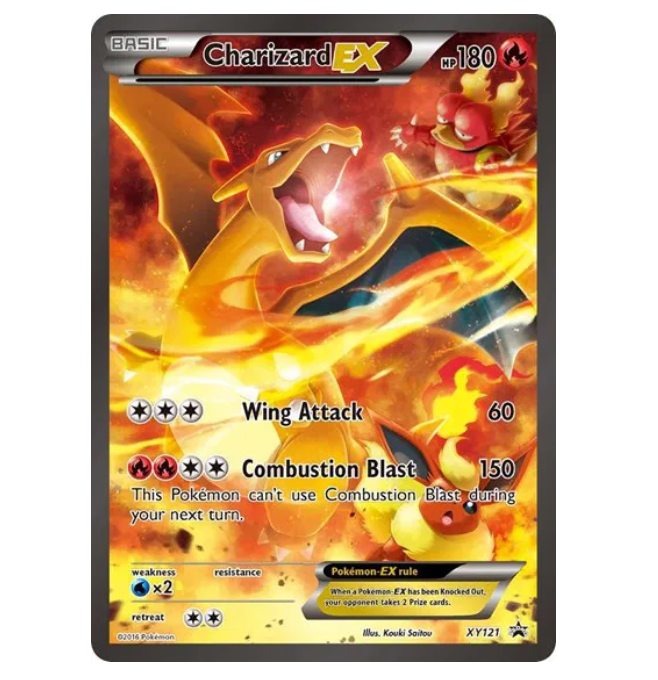 Pokemon TCG Charizard EX Promo XY121