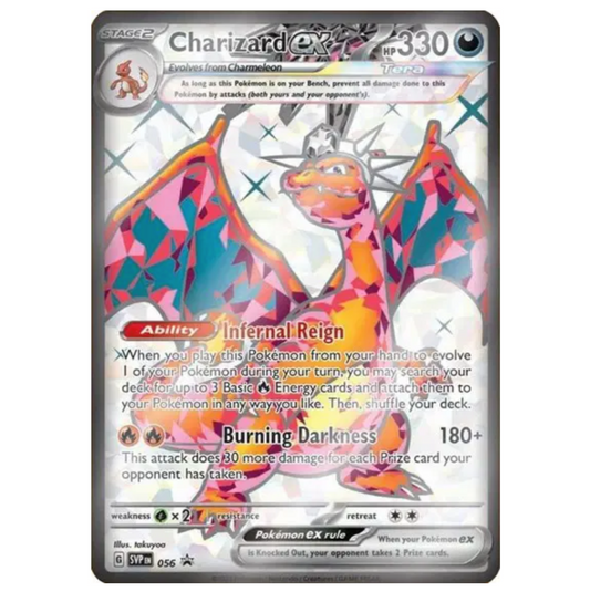 Pokemon TCG Charizard EX Scarlet & Violet Promo 056