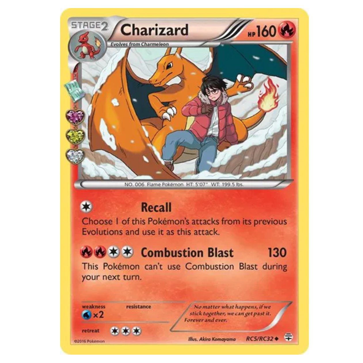 Pokemon TCG Charizard Generations RC5/RC32