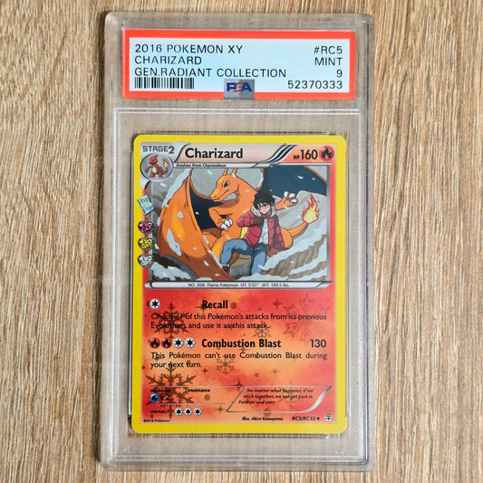 Pokemon TCG Charizard Generations RC5/RC32 (PSA 9)