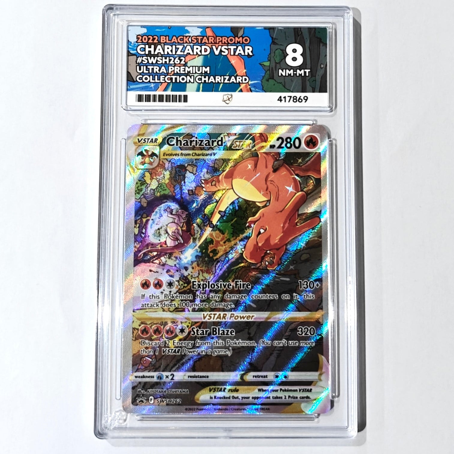 Pokemon TCG Charizard VSTAR Promo SWSH262 (Ace 8)