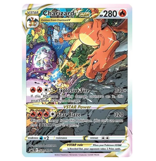 Pokemon TCG Charizard VSTAR Promo SWSH626