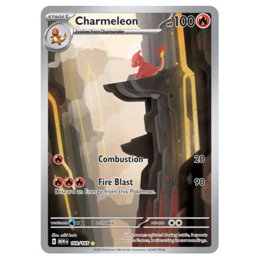 Pokemon TCG Charmeleon 151 169/165