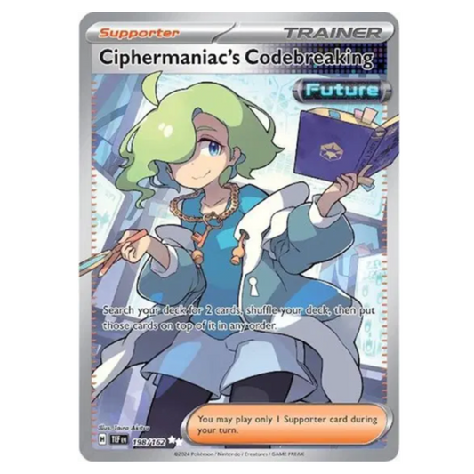 Pokemon TCG Ciphermaniac's Codebreaking Temporal Forces 198/162