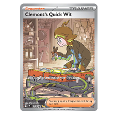 Pokemon TCG Clemont's Quick Wit Surging Sparks 243/191