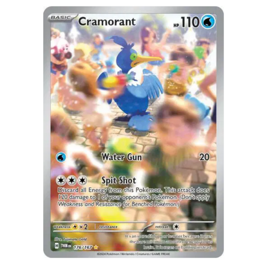 Pokemon TCG Cramorant Twilight Masquerade 176/167