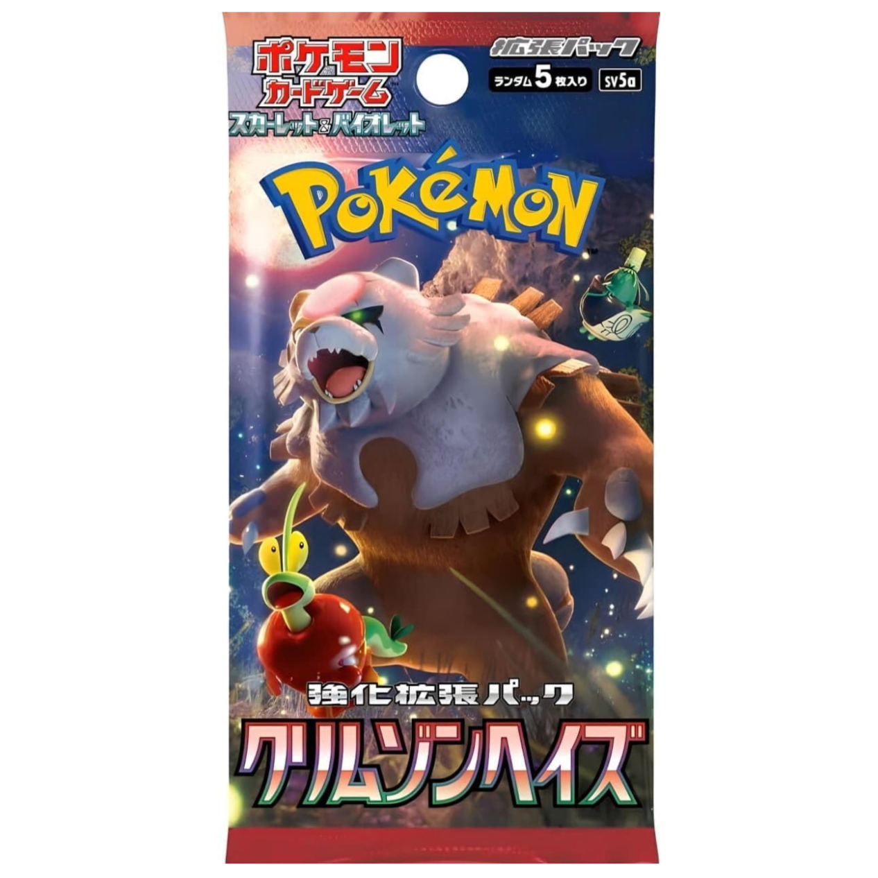 Pokemon TCG Crimson Haze Booster Pack (Japanese)