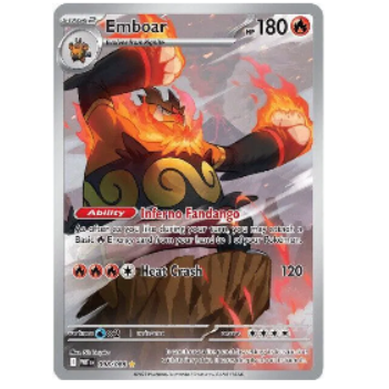 Pokemon TCG Emboar White Flare 098/086