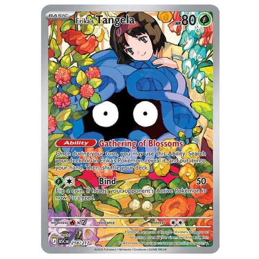 Pokemon TCG Erika's Tangela Ascended Heroes 218/217